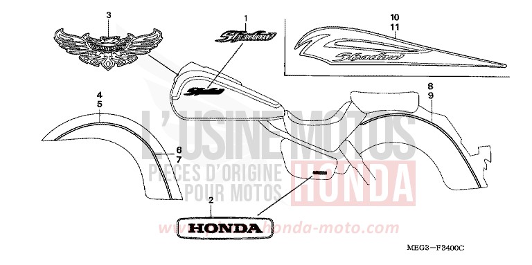 MARKE von Shadow Aero GRAPHITE BLACK (NHB01) von 2006